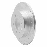 R1 Concepts 1995-1997 Volvo 960 Rear Right Drilled & Slotted Silver Brake Rotor by R1 Concepts 631-27020R
