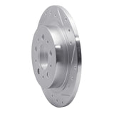 R1 Concepts 1997-1998 Volvo V90/S90 Rear Right Drilled & Slotted Silver Brake Rotor by R1 Concepts 631-27021R