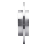 R1 Concepts 1997-1998 Volvo V90/S90 Rear Right Drilled & Slotted Silver Brake Rotor by R1 Concepts 631-27021R