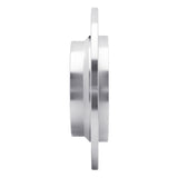 R1 Concepts 1999-2009 Volvo S60/XC70/S80/V70 Rear Right Drilled & Slotted Silver Brake Rotor by R1 Concepts 631-27024R