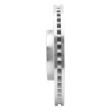 R1 Concepts 1999-2009 Volvo S60/V70/S80 Front Right Drilled & Slotted Silver Brake Rotor by R1 Concepts 631-27025R