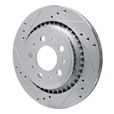R1 Concepts 2000-2000 Volvo V70 Rear Left Drilled & Slotted Silver Brake Rotor by R1 Concepts 631-27030L
