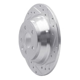 Dynamic Friction 2007-2010 Volvo S80 Rear Right Drilled & Slotted Silver Brake Rotor by Dynamic Friction Company 631-27034R