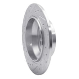 Dynamic Friction 2007-2010 Volvo S80 Rear Right Drilled & Slotted Silver Brake Rotor by Dynamic Friction Company 631-27034R