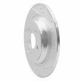 Dynamic Friction 2007-2018 Volvo V60/S60 Cross Country Rear Right Drill & Slot Silver Rotor by Dynamic Friction Company 631-27035R