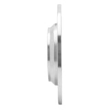 Dynamic Friction 2007-2018 Volvo V60/S60 Cross Country Rear Right Drill & Slot Silver Rotor by Dynamic Friction Company 631-27035R