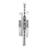 Dynamic Friction 2003-2014 Volvo XC90 Rear Right Drilled & Slotted Silver Brake Rotor by Dynamic Friction Company 631-27039R