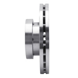 R1 Concepts 1994-2010 UD UD 1400 Front Left Drilled & Slotted Silver Brake Rotor by R1 Concepts 631-27047L