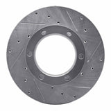 R1 Concepts 1994-2010 UD UD 1400 Front Right Drilled & Slotted Silver Brake Rotor by R1 Concepts 631-27047R