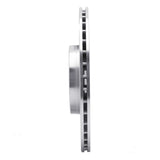Dynamic Friction 2016-2026 Volvo V60 Cross Country Rear Left Drill & Slot Silver Brake Rotor by Dynamic Friction Company 631-27052L