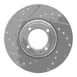 R1 Concepts 1969-1989 Peugeot 504/505 Front Left Drilled & Slotted Silver Brake Rotor by R1 Concepts 631-28000L