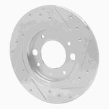 R1 Concepts 1971-1989 Peugeot 505/504/604 Rear Left Drilled & Slotted Silver Brake Rotor by R1 Concepts 631-28002L