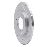 R1 Concepts 1971-1989 Peugeot 604/504/505 Rear Right Drilled & Slotted Silver Brake Rotor by R1 Concepts 631-28002R
