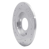 R1 Concepts 1971-1989 Peugeot 604/504/505 Rear Right Drilled & Slotted Silver Brake Rotor by R1 Concepts 631-28002R