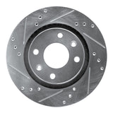 R1 Concepts 1989-1991 Peugeot 405 Front Left Drilled & Slotted Silver Brake Rotor by R1 Concepts 631-28003L