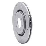 R1 Concepts 1989-1991 Peugeot 405 Front Right Drilled & Slotted Silver Brake Rotor by R1 Concepts 631-28003R