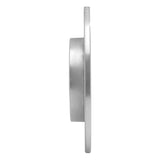 R1 Concepts 1989-1991 Peugeot 405 Rear Left Drilled & Slotted Silver Brake Rotor by R1 Concepts 631-28005L