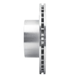 R1 Concepts 1976-1977 BMW 320i (USA/Canada) Front Left Drilled & Slotted Silver Brake Rotor