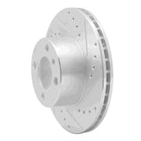 R1 Concepts 1976-1977 BMW 320i (USA/Canada) Front Right Drilled & Slotted Silver Brake Rotor by R1 Concepts 631-31005R