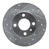 R1 Concepts 1977-1983 BMW 320i (USA/Canada) Front Left Drilled & Slotted Silver Brake Rotor by R1 Concepts 631-31006L