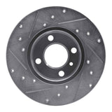 R1 Concepts 1977-1983 BMW 320i (USA/Canada) Front Right Drilled & Slotted Silver Brake Rotor by R1 Concepts 631-31006R