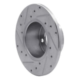 R1 Concepts 1977-1983 BMW 320i (USA/Canada) Front Right Drilled & Slotted Silver Brake Rotor by R1 Concepts 631-31006R