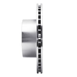 R1 Concepts 1976-1982 BMW 633CSi Front Right Drilled & Slotted Silver Brake Rotor by R1 Concepts 631-31007R