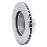 R1 Concepts 1982-1986 BMW 735i Front Right Drilled & Slotted Silver Brake Rotor by R1 Concepts 631-31008R