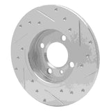 R1 Concepts 1984-1985 BMW 318i Front Left Drilled & Slotted Silver Brake Rotor by R1 Concepts 631-31009L