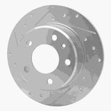 R1 Concepts 1978-1981 BMW 733i Rear Left Drilled & Slotted Silver Brake Rotor by R1 Concepts 631-31010L