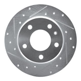 R1 Concepts 1978-1981 BMW 733i Rear Left Drilled & Slotted Silver Brake Rotor by R1 Concepts 631-31010L