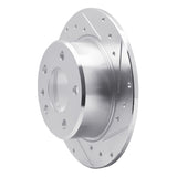 R1 Concepts 1978-1981 BMW 733i Rear Right Drilled & Slotted Silver Brake Rotor by R1 Concepts 631-31010R
