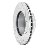 R1 Concepts 1982-1989 BMW 535IS Front Left Drilled & Slotted Silver Brake Rotor by R1 Concepts 631-31012L