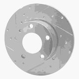 R1 Concepts 1976-1976 BMW 530i Front Left Drilled & Slotted Silver Brake Rotor by R1 Concepts 631-31013L