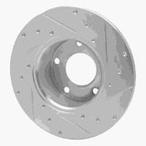 R1 Concepts 1976-1976 BMW 530i Front Left Drilled & Slotted Silver Brake Rotor by R1 Concepts 631-31013L