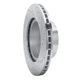 R1 Concepts 1982-1988 BMW 528E Front Left Drilled & Slotted Silver Brake Rotor by R1 Concepts 631-31014L