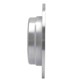 R1 Concepts 1982-1989 BMW 533i Rear Left Drilled & Slotted Silver Brake Rotor by R1 Concepts 631-31015L