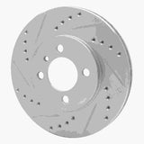 R1 Concepts 1984-1991 BMW 318i Front Left Drilled & Slotted Silver Brake Rotor by R1 Concepts 631-31017L