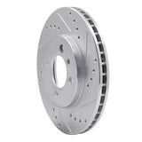 R1 Concepts 1984-1991 BMW 325i (USA/Canada) Front Right Drilled & Slotted Silver Brake Rotor by R1 Concepts 631-31017R