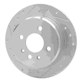 R1 Concepts 1984-1991 BMW 325e Rear Left Drilled & Slotted Silver Brake Rotor by R1 Concepts 631-31018L