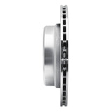 R1 Concepts 1988-1994 BMW 740i Rear Left Drilled & Slotted Silver Brake Rotor by R1 Concepts 631-31025L