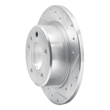R1 Concepts 1988-1991 BMW M3 Rear Right Drilled & Slotted Silver Brake Rotor by R1 Concepts 631-31026R