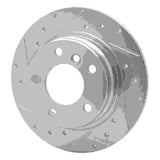 R1 Concepts 1991-1999 BMW 328is Rear Left Drilled & Slotted Silver Brake Rotor by R1 Concepts 631-31028L