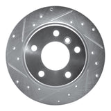 R1 Concepts 1991-1999 BMW 328is Rear Left Drilled & Slotted Silver Brake Rotor by R1 Concepts 631-31028L