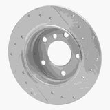 R1 Concepts 1991-1999 BMW 328is Rear Left Drilled & Slotted Silver Brake Rotor by R1 Concepts 631-31028L