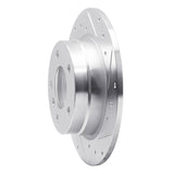 R1 Concepts 1991-1999 BMW 323is Rear Right Drilled & Slotted Silver Brake Rotor by R1 Concepts 631-31028R
