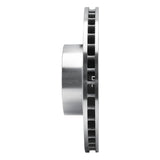 R1 Concepts 1991-2001 BMW 740iL Front Right Drilled & Slotted Silver Brake Rotor by R1 Concepts 631-31029R