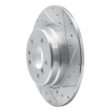 R1 Concepts 1991-2001 BMW 850csi Rear Right Drilled & Slotted Silver Brake Rotor by R1 Concepts 631-31030R