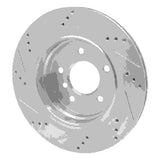 R1 Concepts 1995-2002 BMW Z3 Left Rear Drilled & Slotted Silver Brake Rotor by R1 Concepts 631-31034D