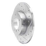 R1 Concepts 1995-1998 BMW 318ti Front Right Drilled & Slotted Silver Brake Rotor by R1 Concepts 631-31038R